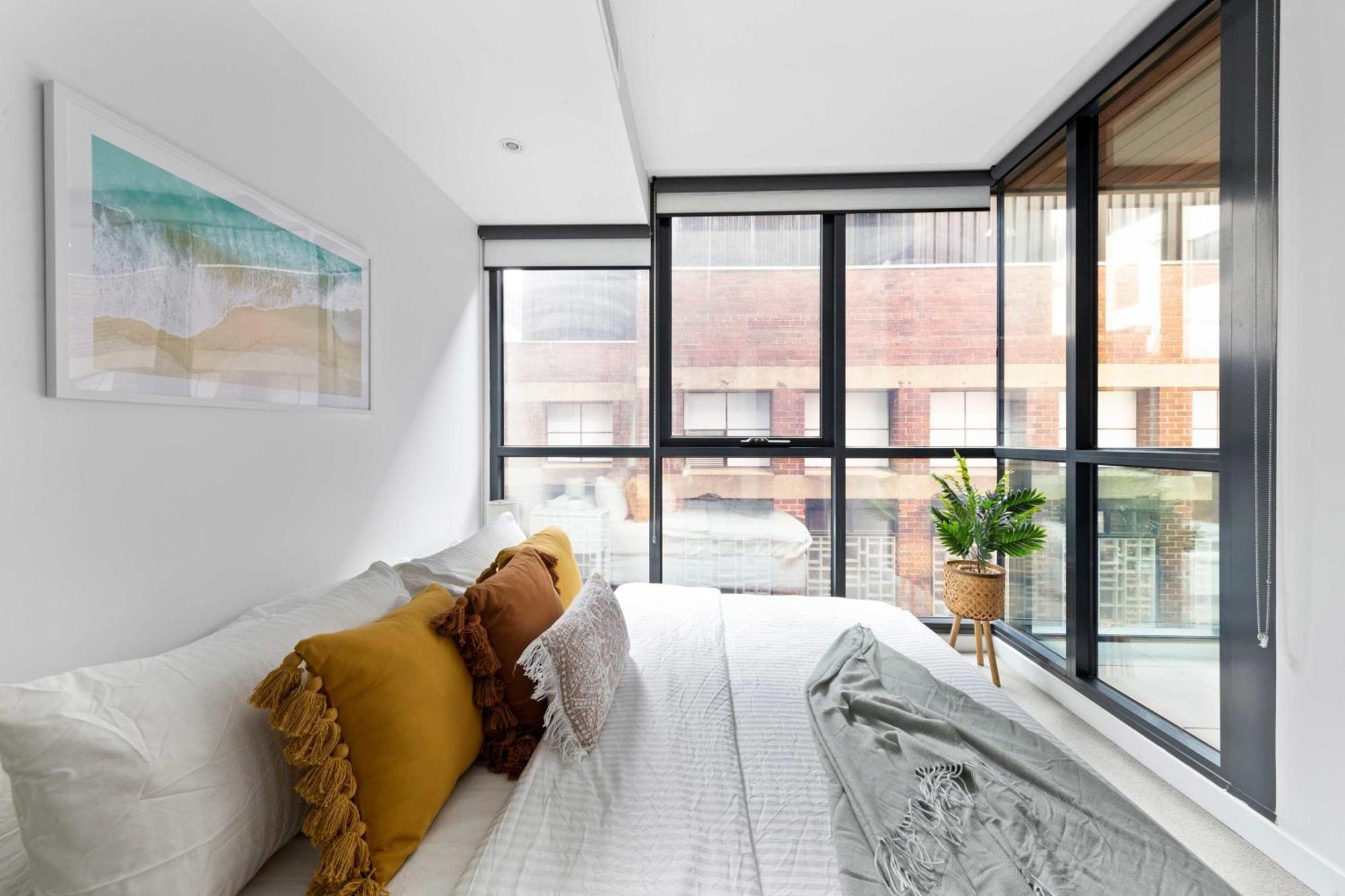 A Chic & Comfy 2Br Apt Near Federation Square Melbourne Exterior foto